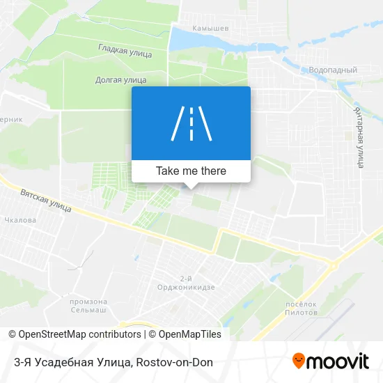 3-Я Усадебная Улица map