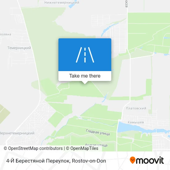 4-Й Берестяной Переулок map