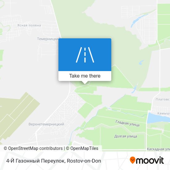 4-Й Газонный Переулок map