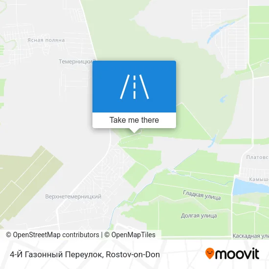 4-Й Газонный Переулок map