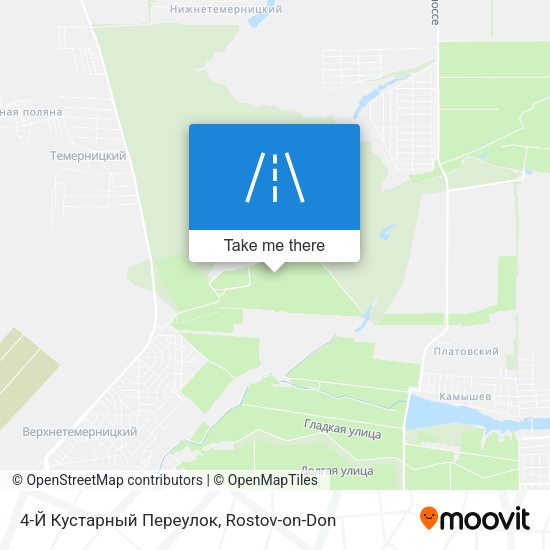 4-Й Кустарный Переулок map