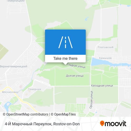 4-Й Марочный Переулок map