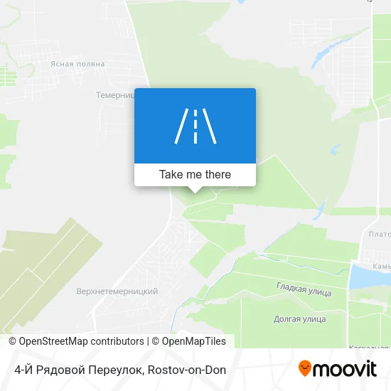 4-Й Рядовой Переулок map