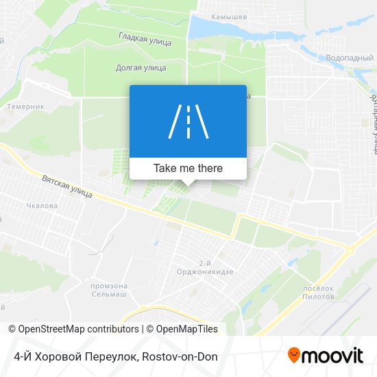 4-Й Хоровой Переулок map