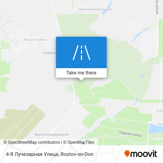 4-Я Лучезарная Улица map