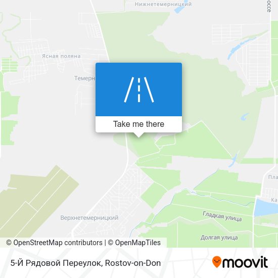 5-Й Рядовой Переулок map