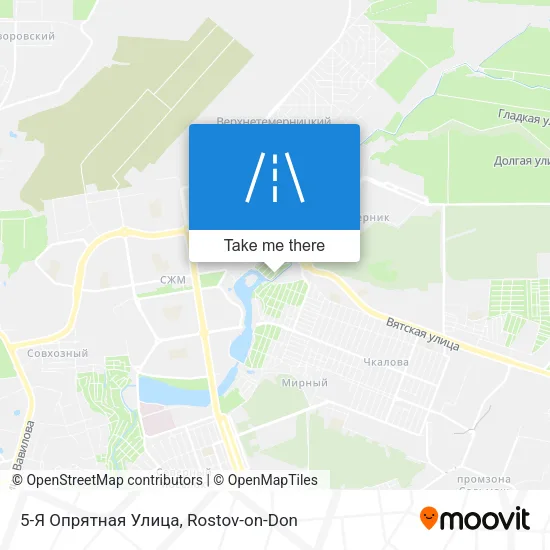 5-Я Опрятная Улица map