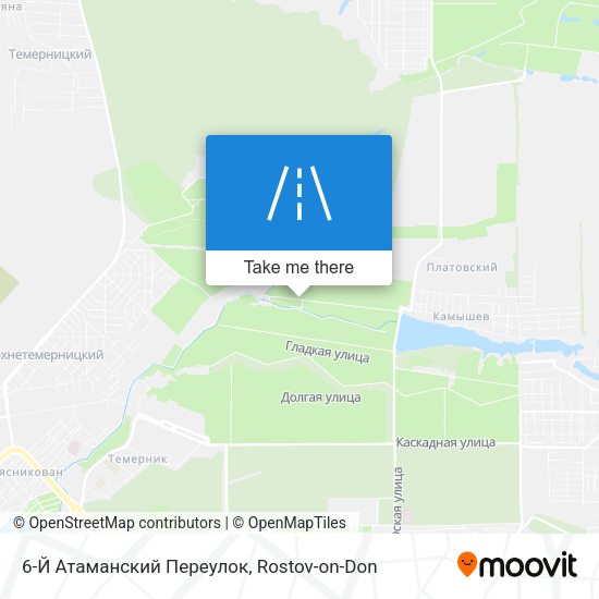 6-Й Атаманский Переулок map