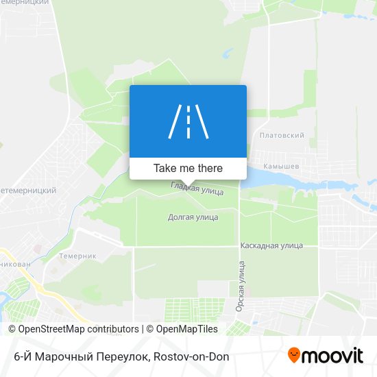 6-Й Марочный Переулок map