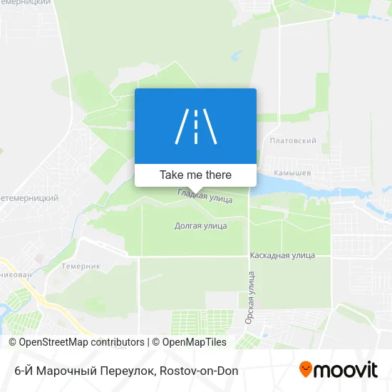 6-Й Марочный Переулок map