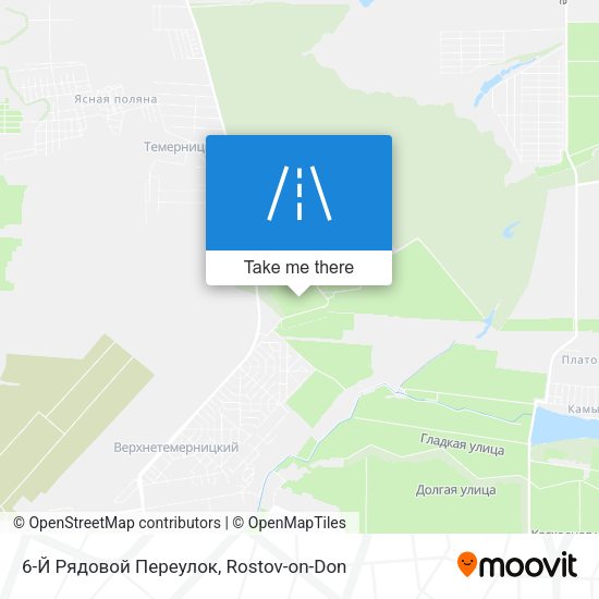 6-Й Рядовой Переулок map