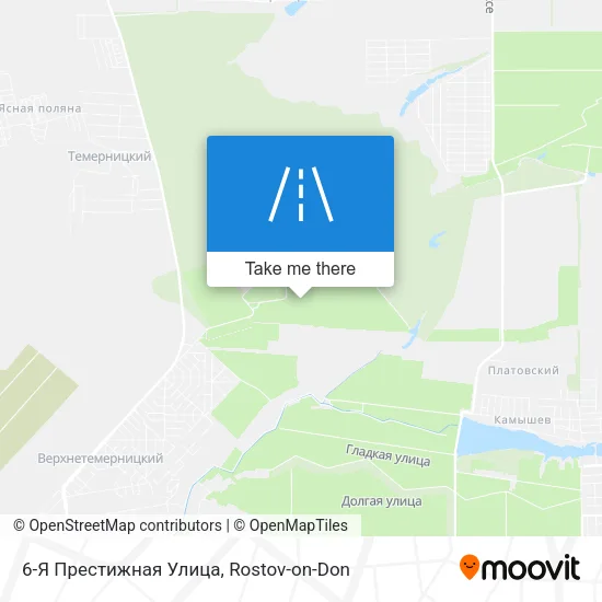 6-Я Престижная Улица map
