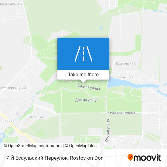 7-Й Есаульский Переулок map