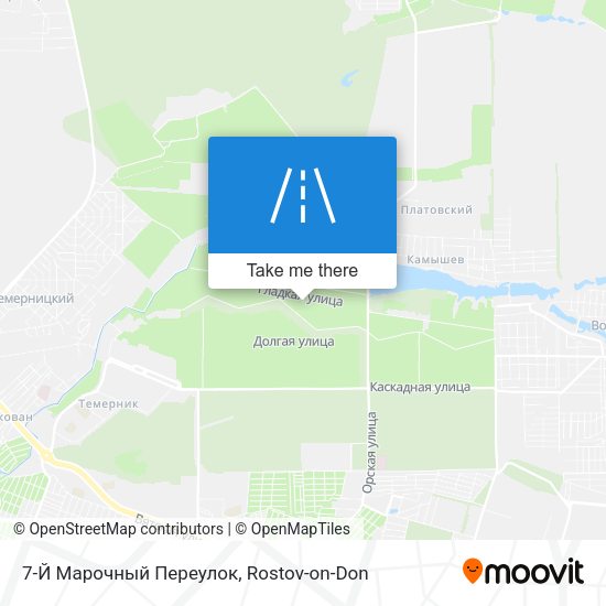 7-Й Марочный Переулок map