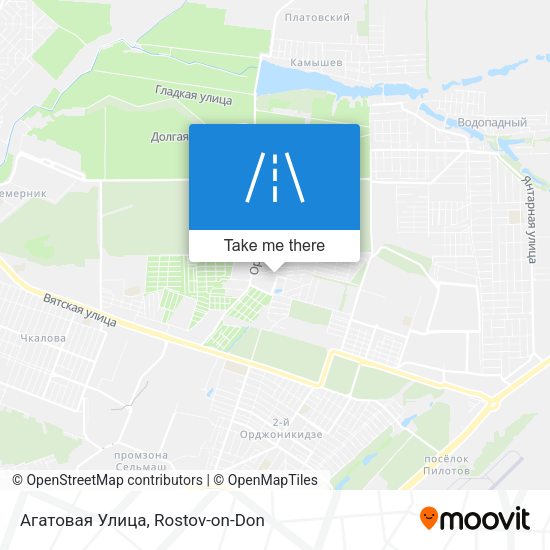Агатовая Улица map