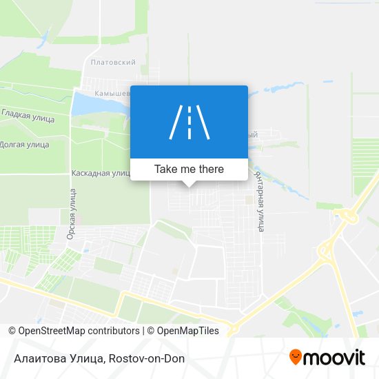 Алаитова Улица map