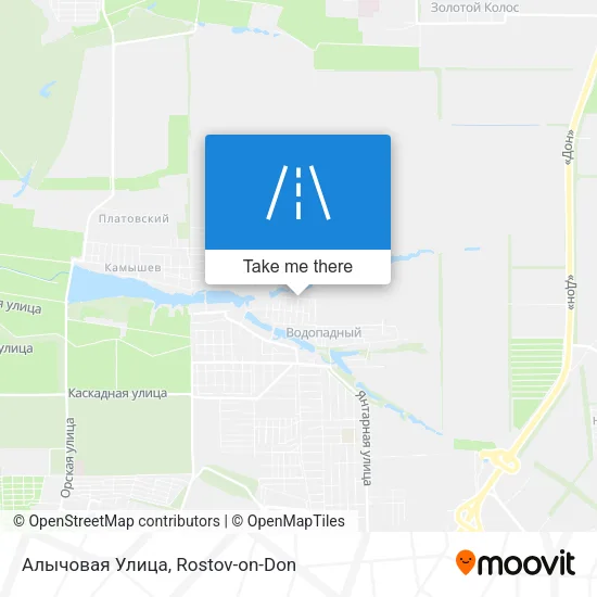 Алычовая Улица map