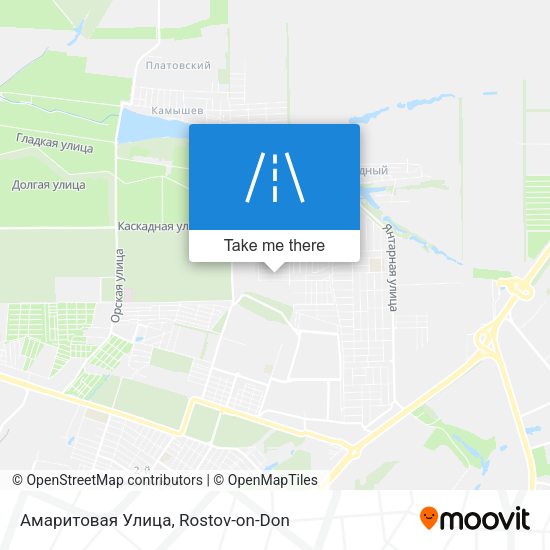 Амаритовая Улица map