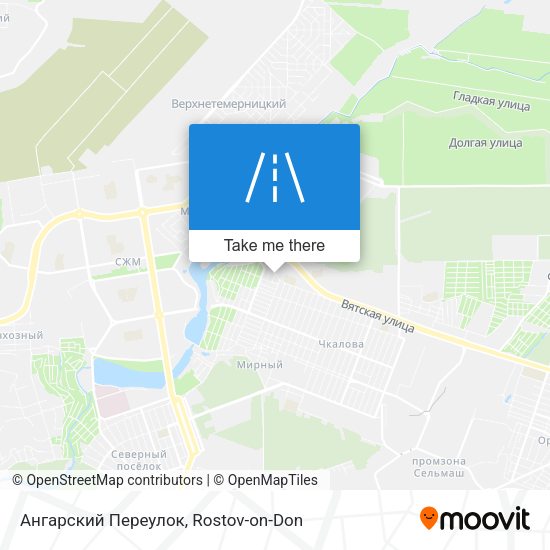Ангарский Переулок map