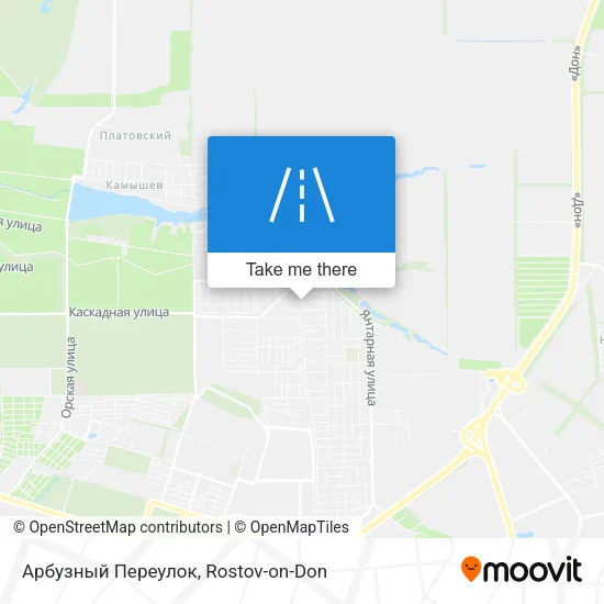 Арбузный Переулок map