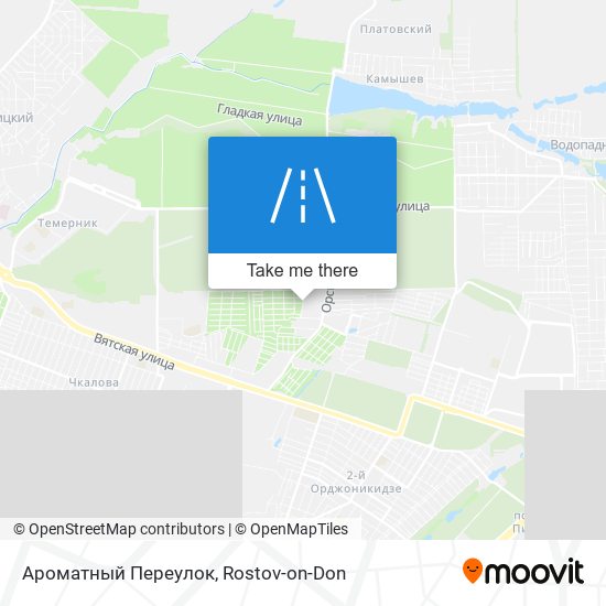 Ароматный Переулок map