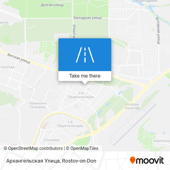 Архангельская Улица map