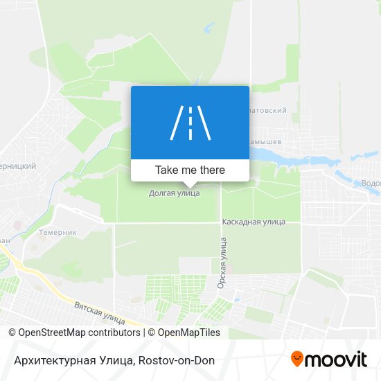 Архитектурная Улица map