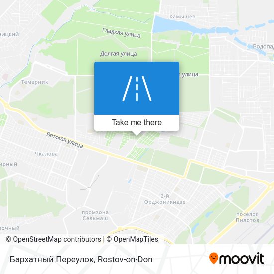 Бархатный Переулок map