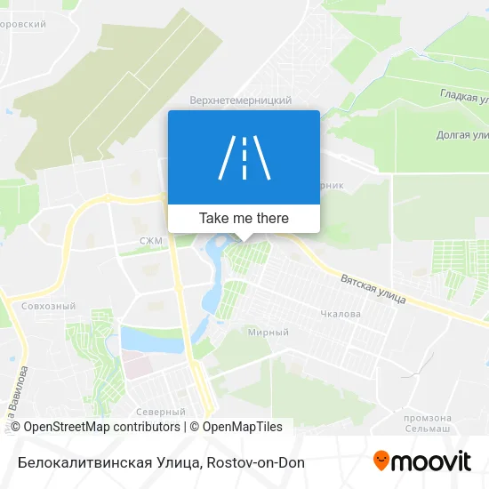 Белокалитвинская Улица map