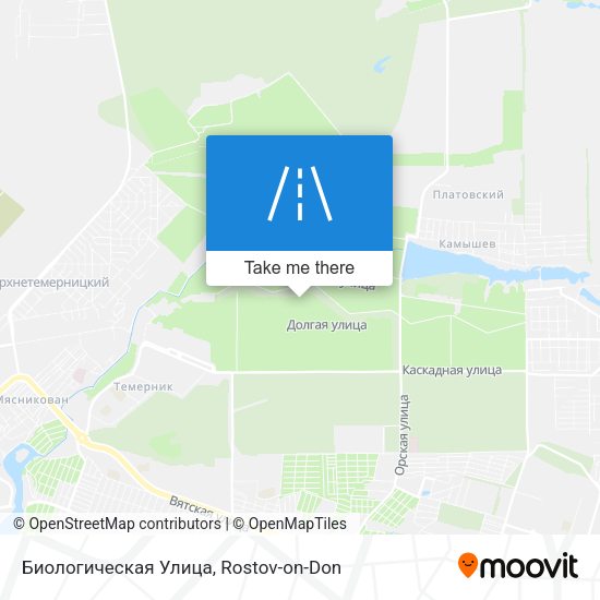 Биологическая Улица map
