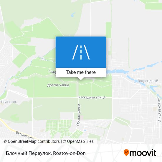 Блочный Переулок map