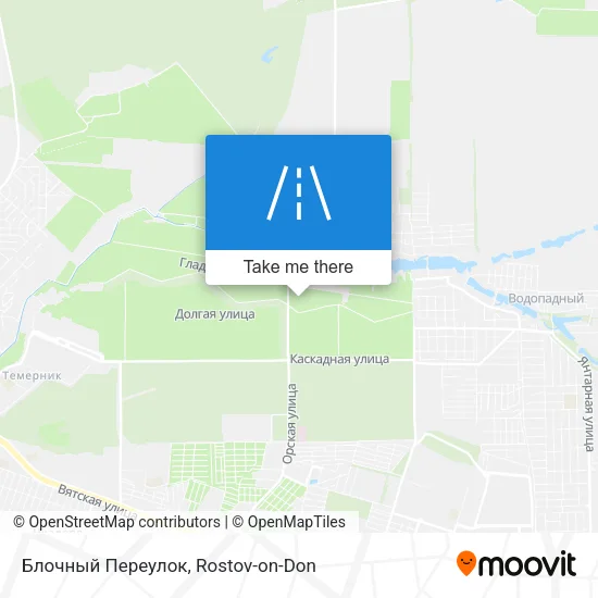 Блочный Переулок map