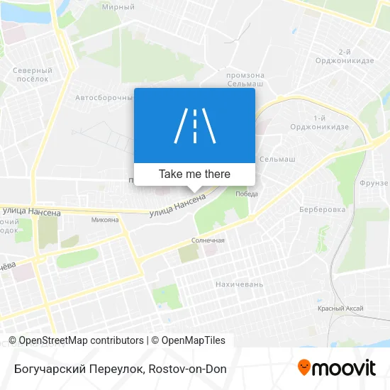 Богучарский Переулок map