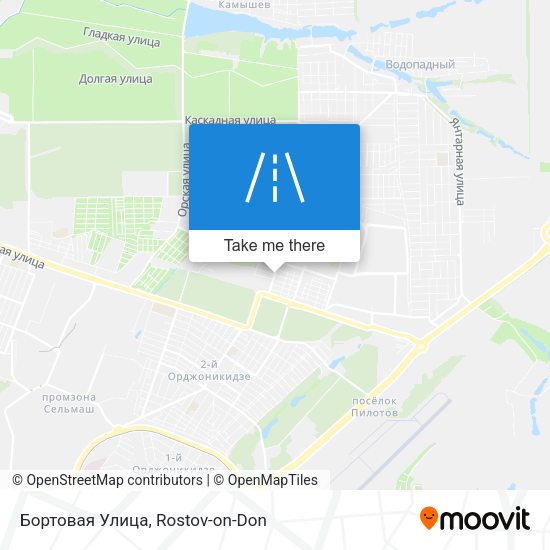 Бортовая Улица map