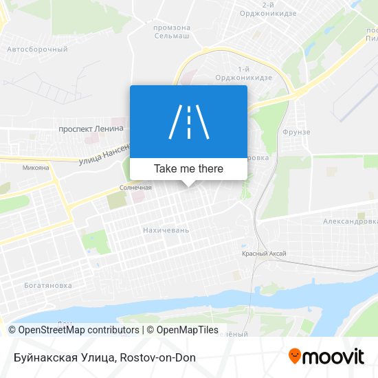 Буйнакская Улица map