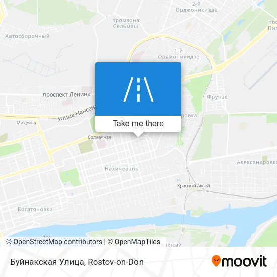 Буйнакская Улица map