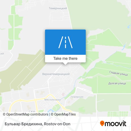 Бульвар Бредихина map