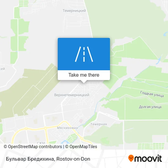 Бульвар Бредихина map