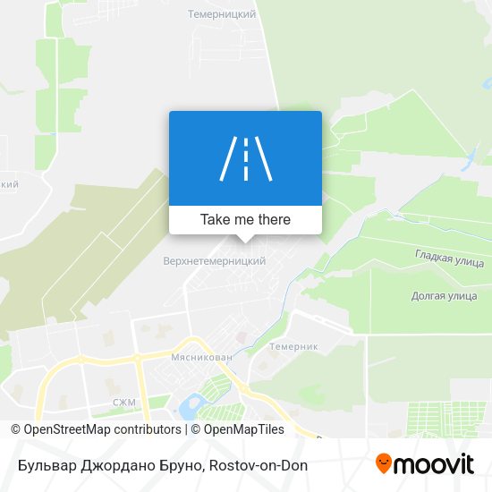 Бульвар Джордано Бруно map