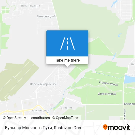 Бульвар Млечного Пути map