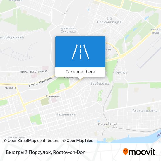 Быстрый Переулок map
