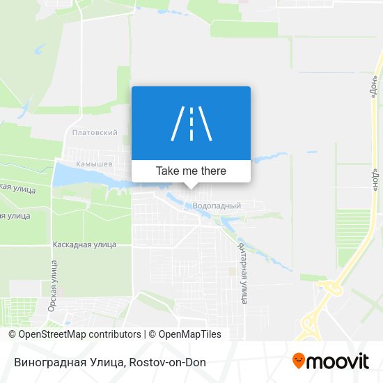 Виноградная Улица map