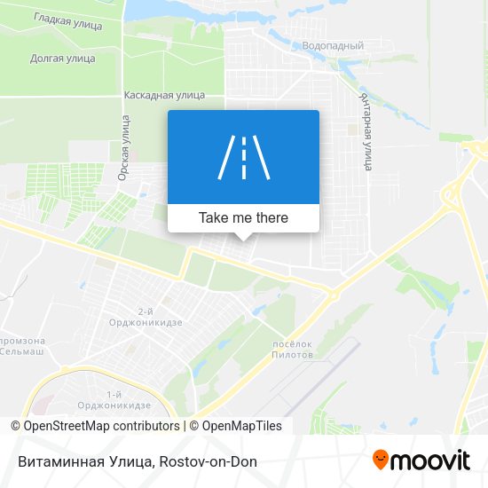 Витаминная Улица map