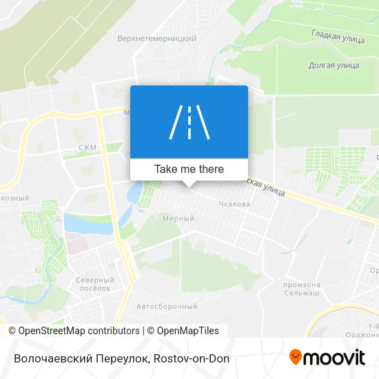 Волочаевский Переулок map