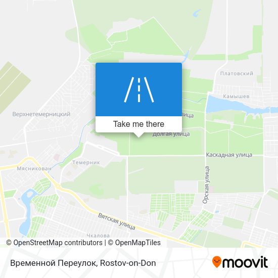 Временной Переулок map