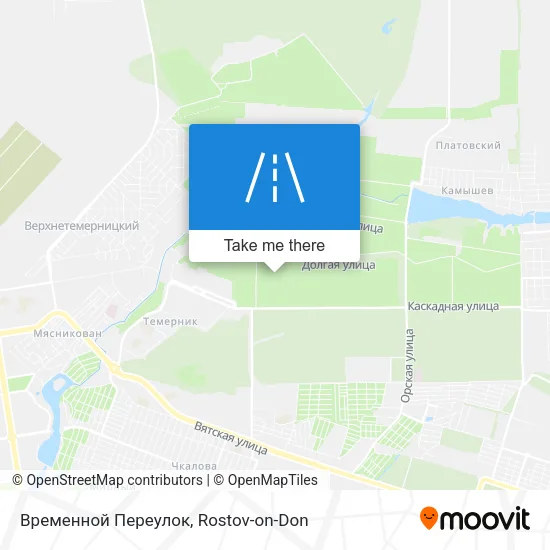 Временной Переулок map