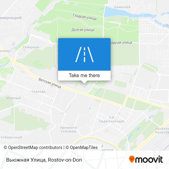 Вьюжная Улица map