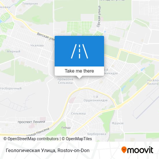 Геологическая Улица map