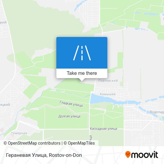 Гераневая Улица map