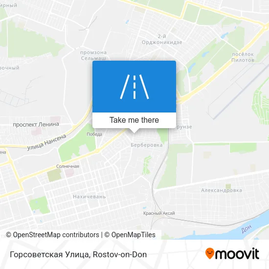 Горсоветская Улица map